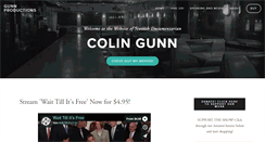 Desktop Screenshot of colingunn.com